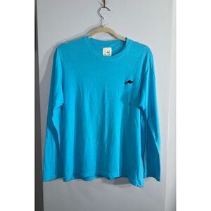 Mark Jacobs Stinky Rat blue long sleeve tshirt FLAWS size medium